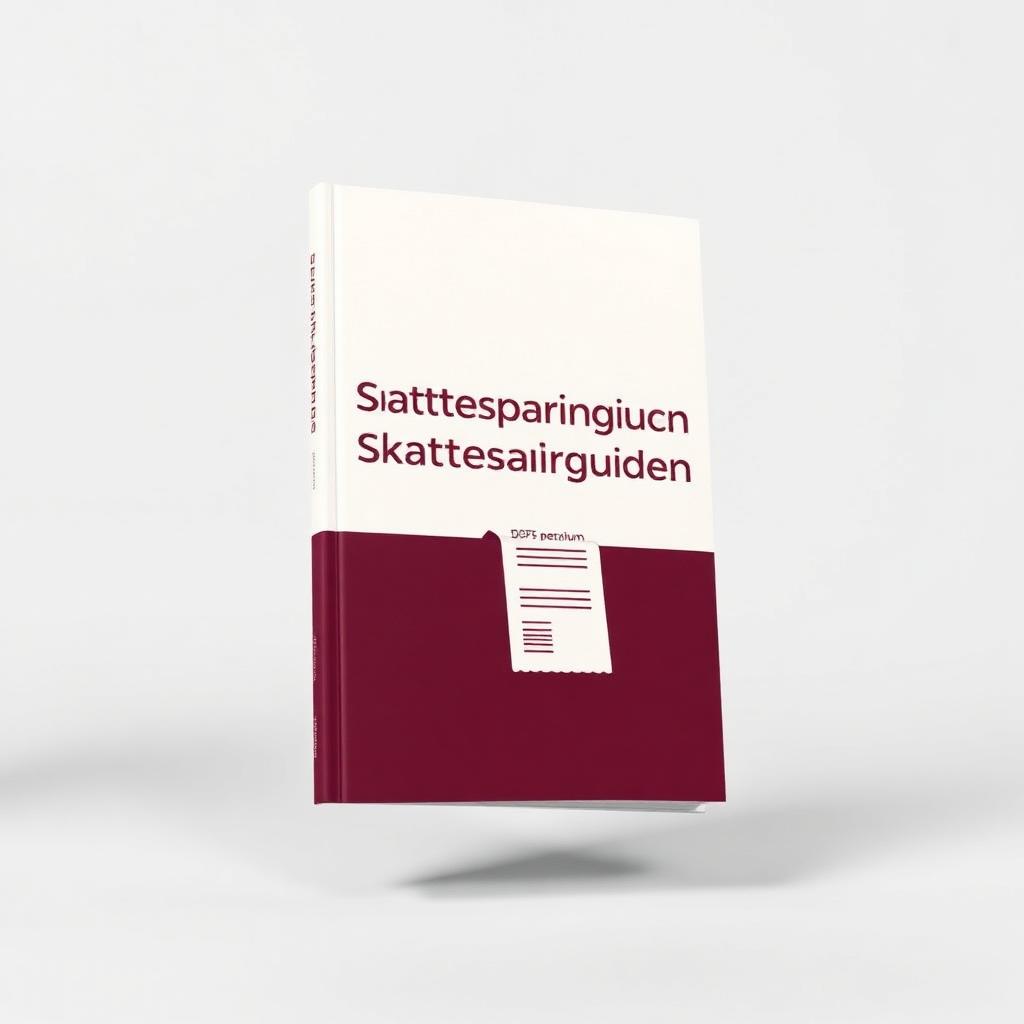 Skattesparingsguiden – PDF mockup